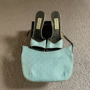 100% Authentic Vintage Gucci bag and shoes
